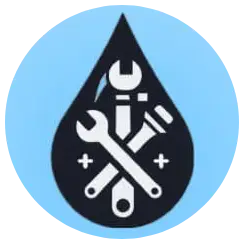 Icône outils et goutte d'eau